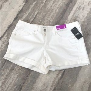 White shorts